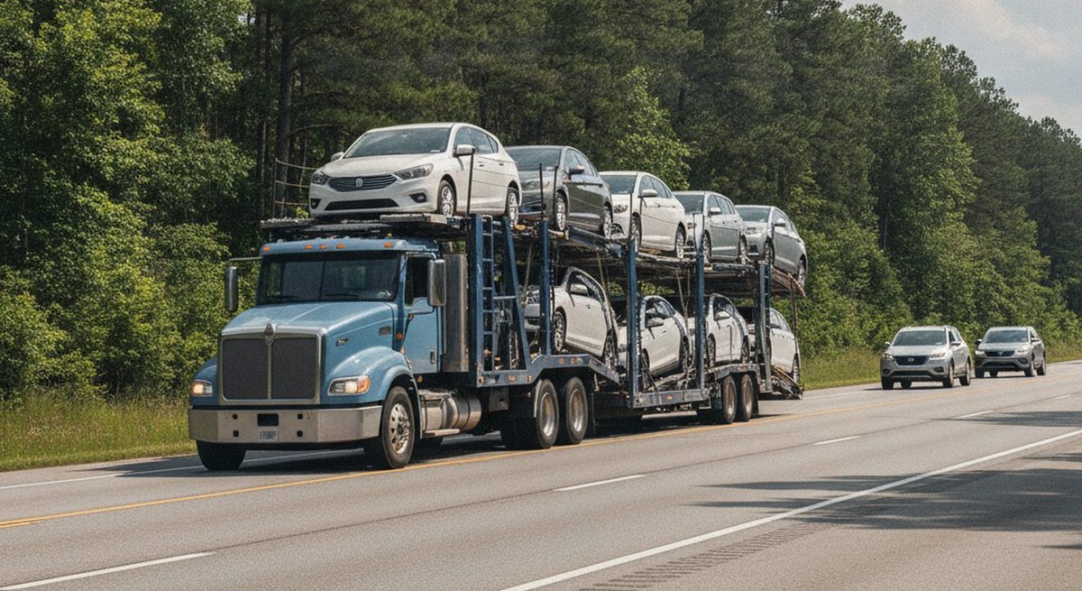 Long-distance car transport from Fayetteville NC